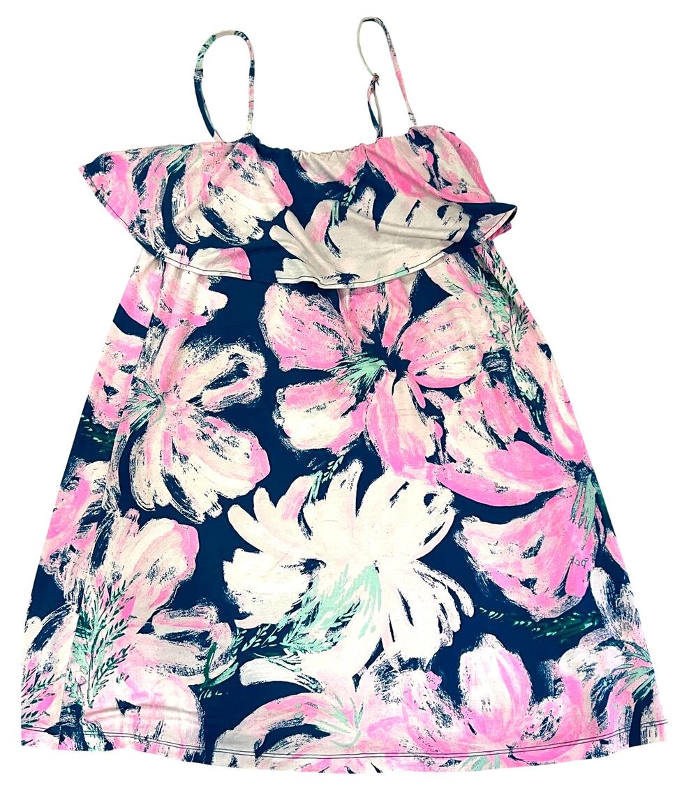 Lilly Pulitzer Floral Paint Sundress M